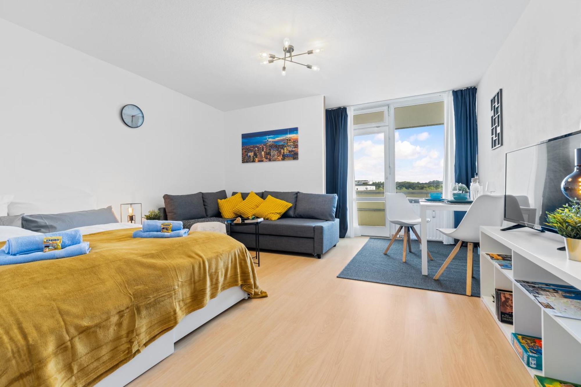 Sonniges City-Apartment Mit Suedbalkon Und Parklatz Neusass Exterior foto